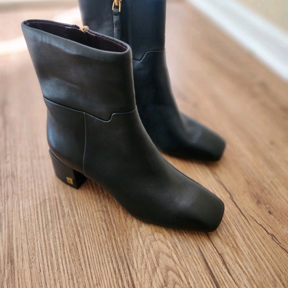 Size 6.5 - 🆕️ Franco Sarto Flexe Fabiene Booties-Black Leather - Picture 14 of 16